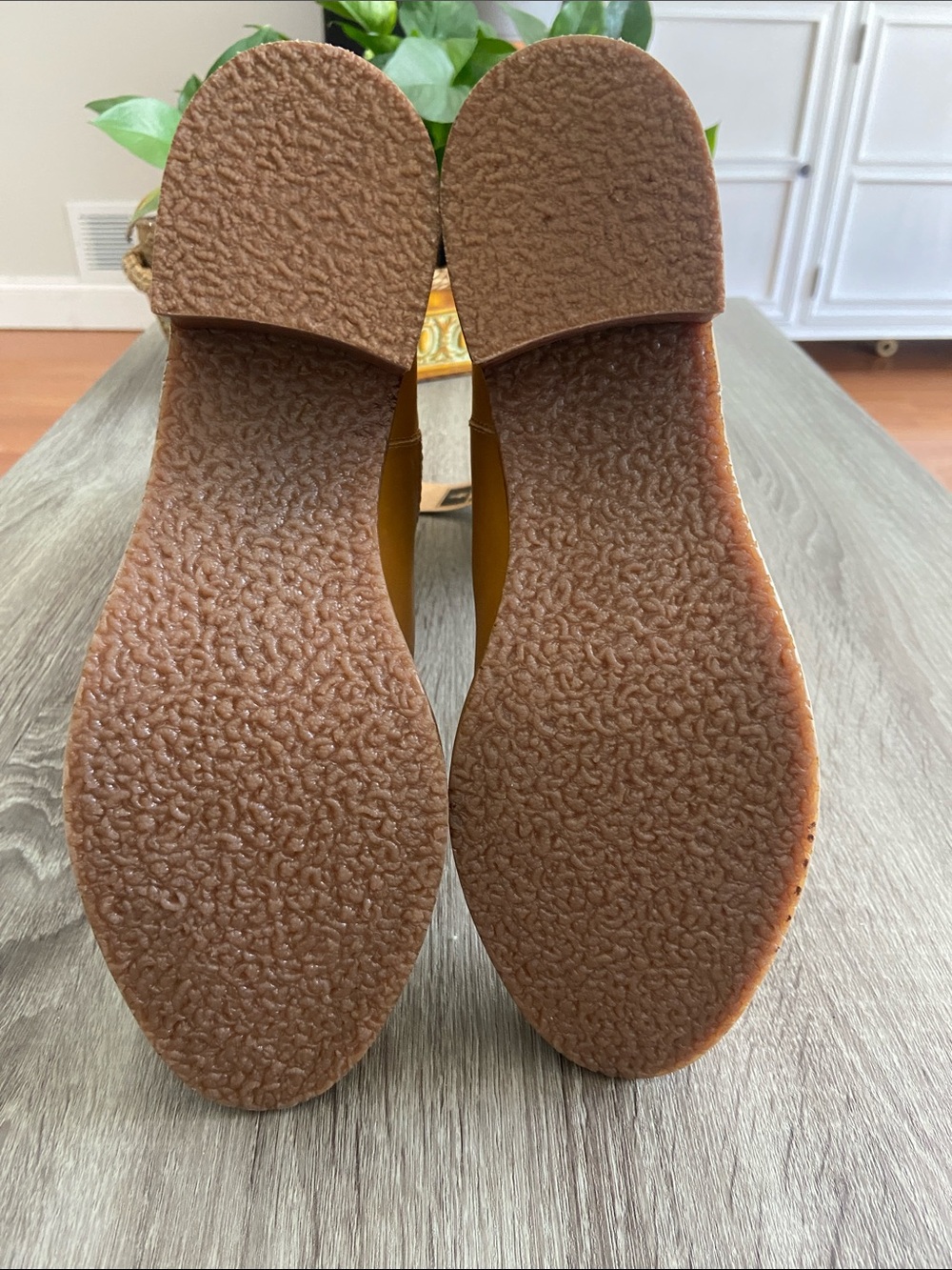 Frye Tall Leather Boots in Mustard Yellow - Picture 8 of 11